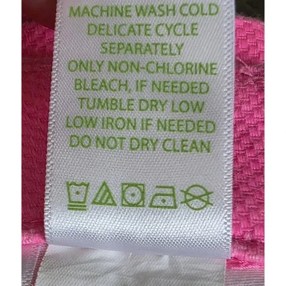 Lilly Pulitzer Chino Shorts Women's 4 Pink Mid Rise Pockets 4" Inseam - Picture 8 of 8